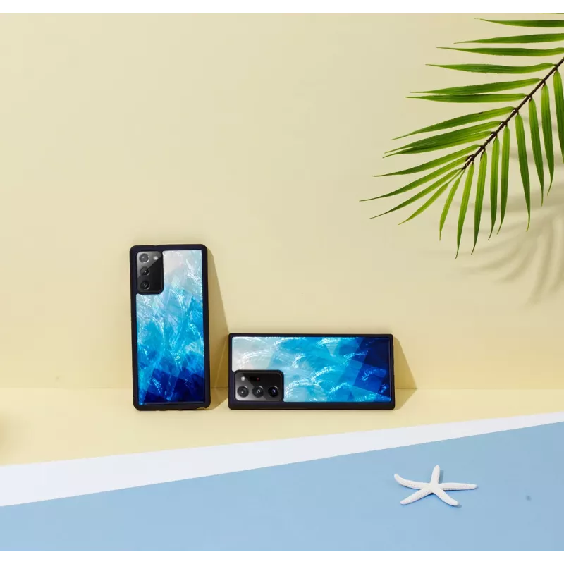Ochranné puzdro iKins pre Samsung Galaxy Note 20 Ultra – blue lake čierne