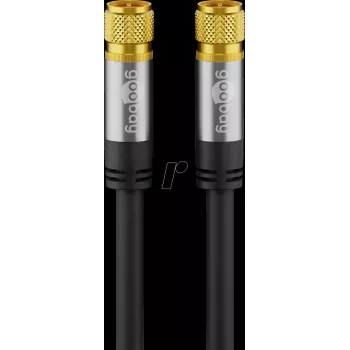 Wentronic 70666 anténny prepojovací kábel, F 135 dB, 4x tienený, 3 m