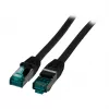 EFB-Elektronik RJ45 patch kábel Cat.6A S/FTP LSZH čierny 1m výrobca: EFB Elektronik (MK6001.1B)