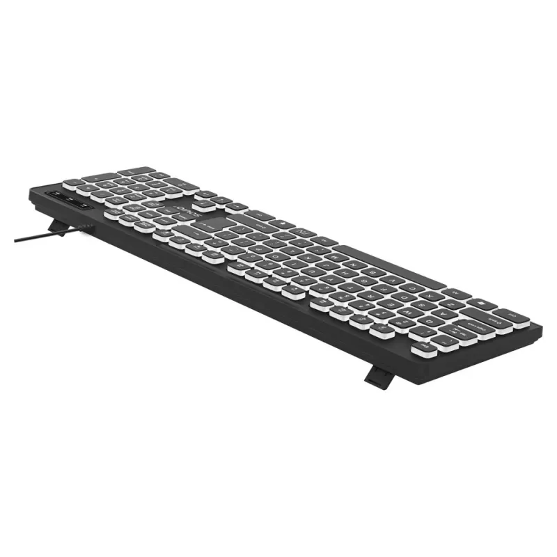 Savio KB-04 klávesnica Home/Office USB QWERTY UK International čierna