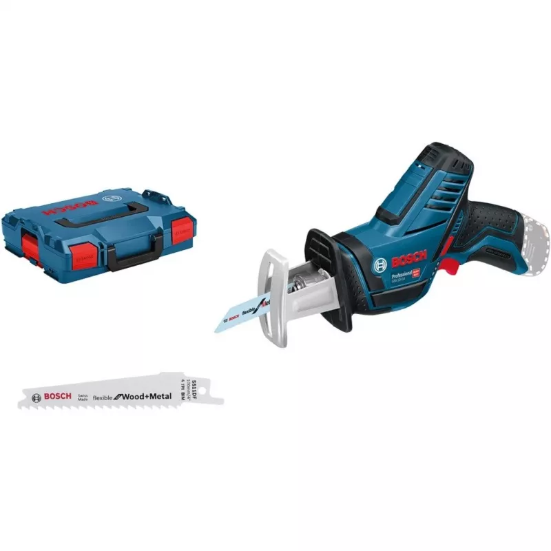 Bosch GSA 12V-14 Professional akumulátorová mečová píla, 12 V, bez akumulátora, modrá/čierna