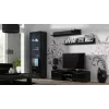 Cama TV stojan SOHO 140 čierny/čierny lesklý