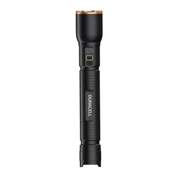 Baterka Duracell DF6000R darčeková sada — ručná nabíjateľná baterka, čierna