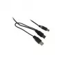 Synergy 21 S215325 – 1 m – USB-B – 2 x USB-A – USB 2.0 – konektor samec/konektor samec – čierny