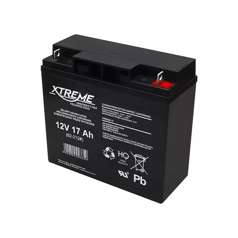 Gélová batéria 12V 17Ah XTREME