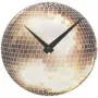 NeXtime hodiny 5172 Little Disco, Ø20 cm, nástenné, strieborné
