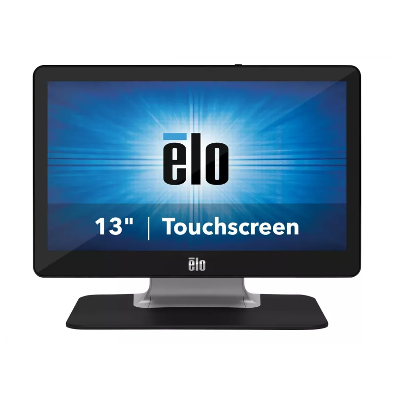 Elo ET1302L E683204 dotykový monitor 13,3 palca so stojanom, Full HD 1920x1080, projekčná kapacitná 10-bodová technológia, antireflexný, čierny