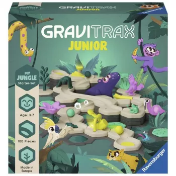 Ravensburger GraviTrax Junior štartovacia súprava L Jungle, dráha (27499)