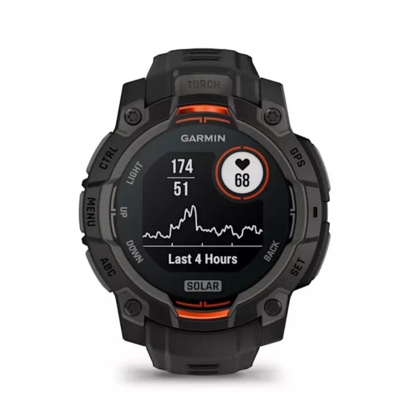 Garmin Instinct® 3 – 45 mm, solárne hodinky čierne