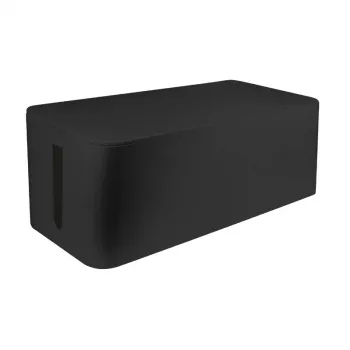 Káblový box organizér, čierny