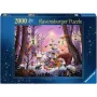 Puzzle Ravensburger Vianoce v lese 2000 dielov