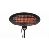 Sunred SMQ2000A elektrický ohrievač interiér & exteriér čierny 2000 W kremenný elektrický ohrievač