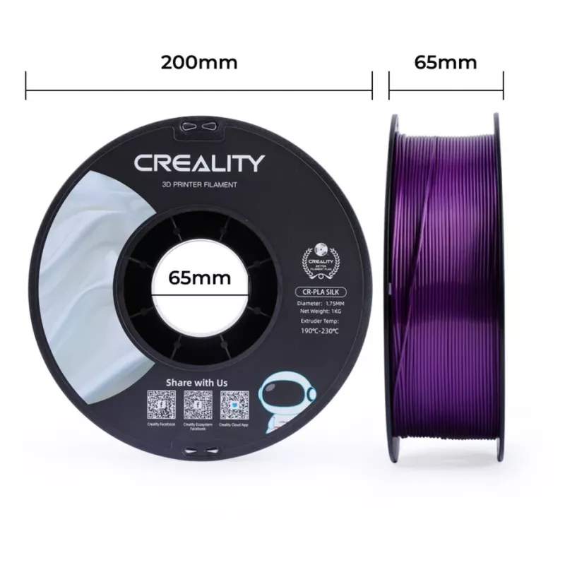Materiál pre 3D tlač Creality 3D 3301120005 hodvábna fialová 1 kg