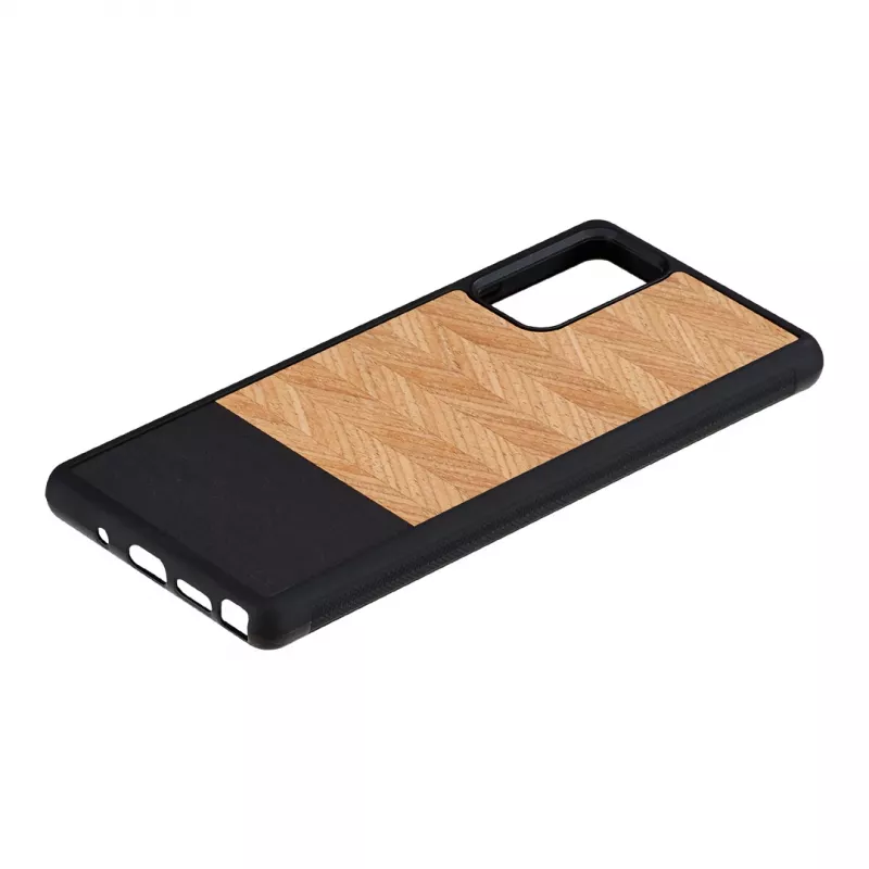 Puzdro na smartphone Man and Wood Galaxy Note 20 rybia kosť Nero čierna