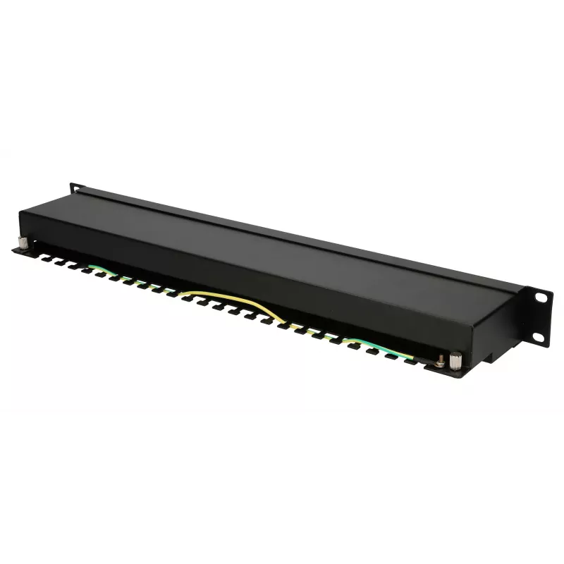 Extralink CAT6 STP V2 | patch panel | 24 portov