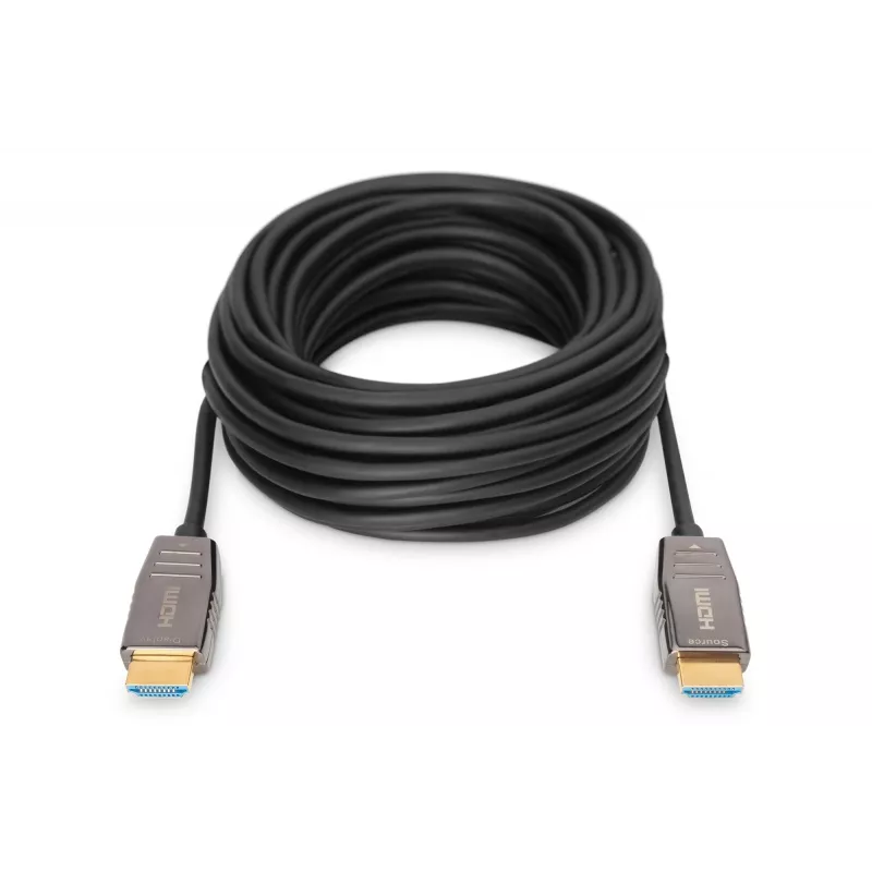 HDMI AOC hybridný sklenený vláknový kábel Digitus AK-330126-300-S