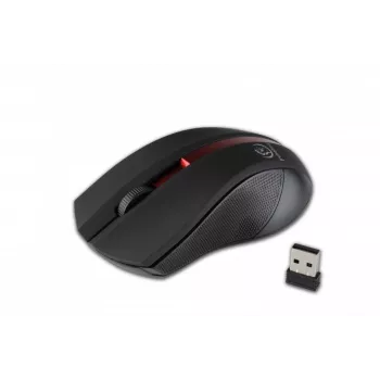Bezdrôtová optická myš Rebeltec GALAXY čierna/červená rozhranie