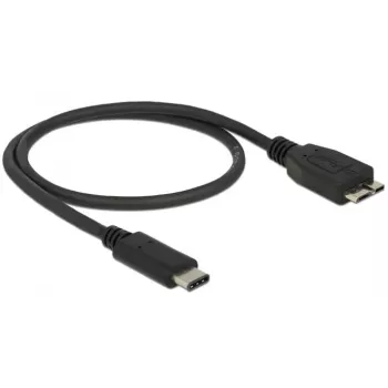 USB kábel DeLOCK 0,5 m USB3.1 C - MicroUSB3.1 B
