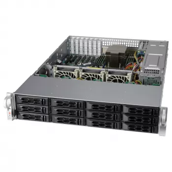 Skriňa servera Supermicro CSE-LA26AC12-R920LP1 rack 920W čierna sivá