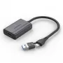 Káblový adaptér Vention ACYHB – USB-C + USB-A na HDMI, sivý