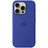 Silikónové puzdro Apple iPhone 16 Pro MagSafe ultramarínové puzdro