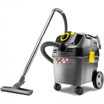Bubnový vysávač Kärcher NT 30/1 Ap L — suché & mokré, 30 L nádoba, 1380 W, 74 l/s prietok vzduchu, 25,4 kPa
