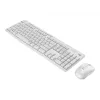 Logitech MK295 Silent - sada klávesnice a myši - bezdrôtová - 2,4 GHz - talianska - krémovobiela