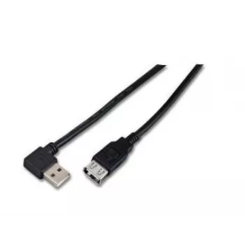 Microconnect USBAAF2ASchwarz USB kábel USB 2.0 1,8 m USB A čierny
