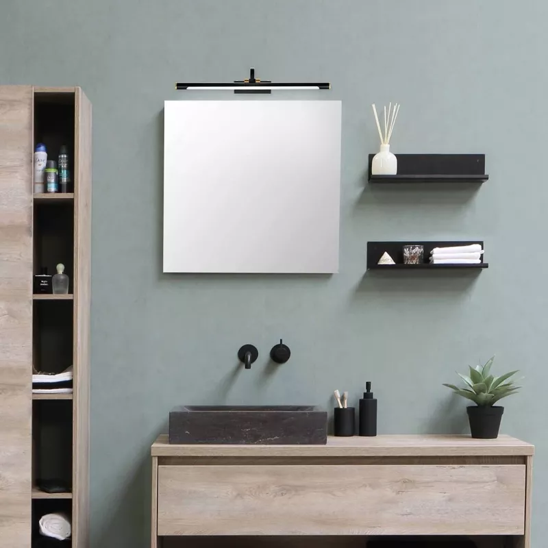 Dekoratívne nástenné svietidlo ActiveJet AJE-FADO — LED 12W, 720 lm, 4000K, IP44, 560×210×100 mm