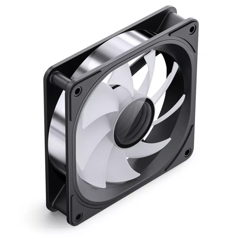120mm ARGB skriňový ventilátor Jonsbo FR-606 čierny, 5V 3-pin konektor, model FR-606B