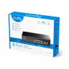 Sieťový switch Cudy GS1006P neřízený Gigabit Ethernet 6-port PoE, 12 Gbit/s, 2048 MAC, čierny
