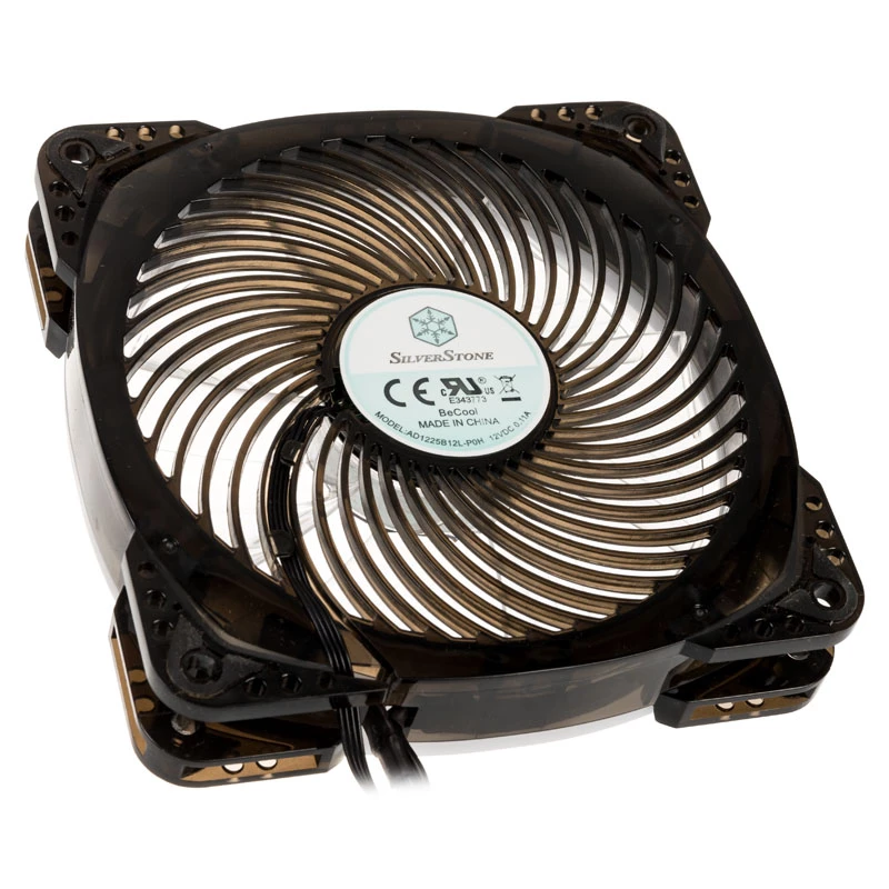 SilverStone SST-AP124-ARGB 120mm ARGB ventilátor do skrine - čierny