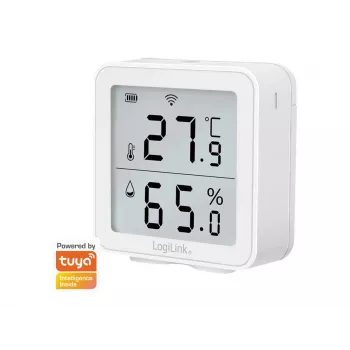 LogiLink SC0116 hygrometer psychrometer vnútorný elektronický biely digitálny
