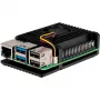 Joy-IT Armor Case BLOCK ACTIVE puzdro SBC vhodné pre vývojové dosky Raspberry Pi (RB-AlucaseP5-07FAN)