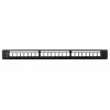 Patch panel 1U LANBERG PPKS-1124-B, 24 portov, 1U, ABS, čierny, 482,6×44,5×154 mm