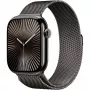 Apple Watch Series 10 GPS + Cellular 46mm puzdro Slate Titanium so Slate Milanese náramkom - M/L (MWYW3QF/A)