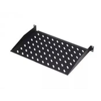Regál na pevnú montáž Digitus DN-19 TRAY-1-400-SW