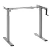 Manuálne výškovo nastaviteľný stôl MACLEAN MC-790NG — max. zaťaženie 60 kg, max. výška 120 cm
