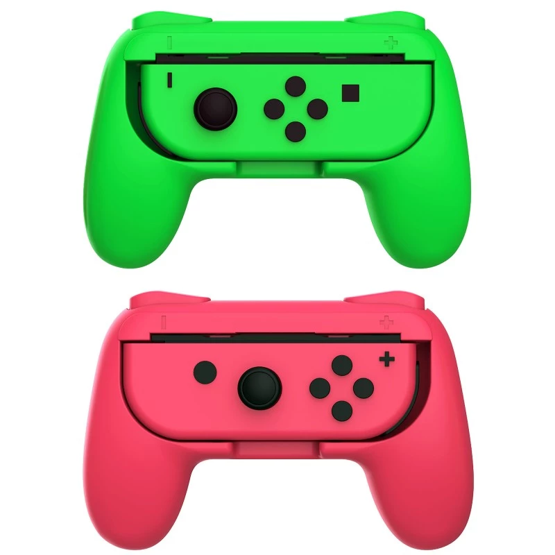 Grip na ovládač SUBSONIC SA5490-1 ružový/zelený pre Nintendo Switch