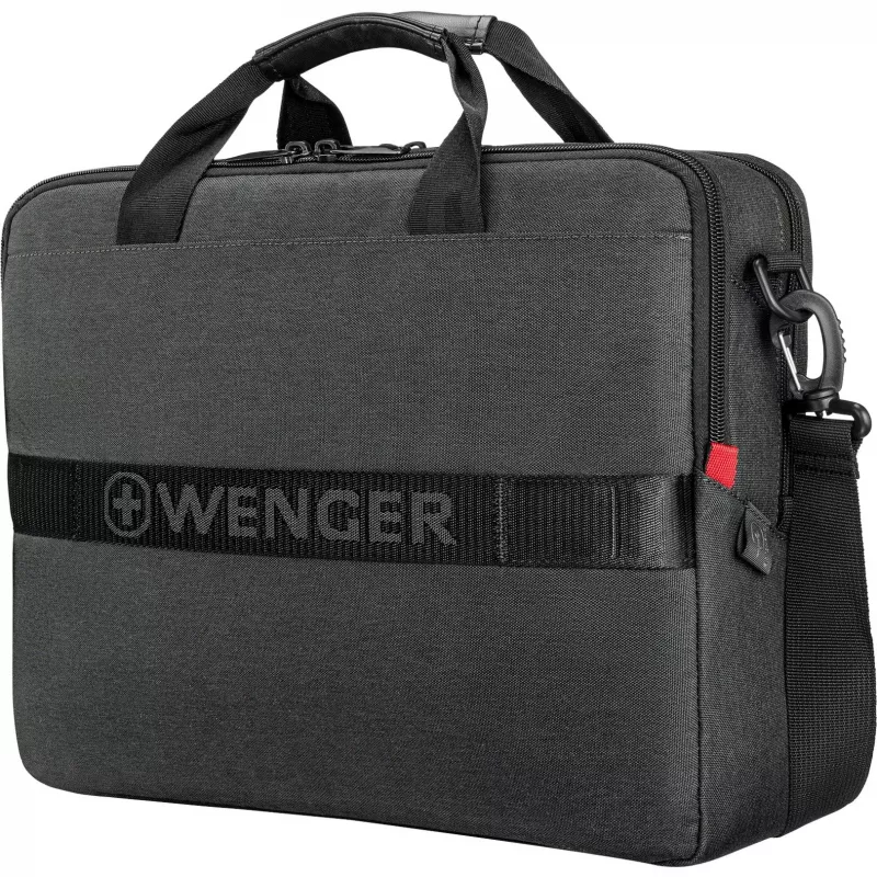 Aktovka Wenger SwissGear MX Eco Brief 40,6 cm 16 palcov sivá