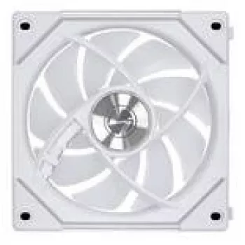 Počítačový skriňový ventilátor Lian Li Uni Fan 12RSLIN3W 120 mm biely, 12 V, 0,2–2100 U/min, 2,66 mmH2O, FDB