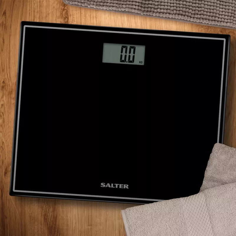 Salter 9207 BCFEU12 kompaktná elektronická osobná váha - čierna