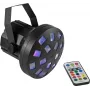 LED efektové svetlo EUROLITE Mini Z-20 USB — 7 farieb, kompaktné USB pódiové svetlo