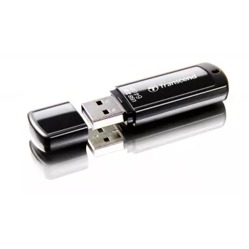 USB flash disk Transcend JetFlash 350 64GB, USB 2.0, čierny