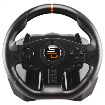 Subsonic SA5595-PC herný ovládač čierny USB volant + pedále