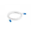 LANBERG sieťový kábel Cat6a S/FTP 20 m biely RJ-45 na RJ-45 CCA 26 AWG LSZH