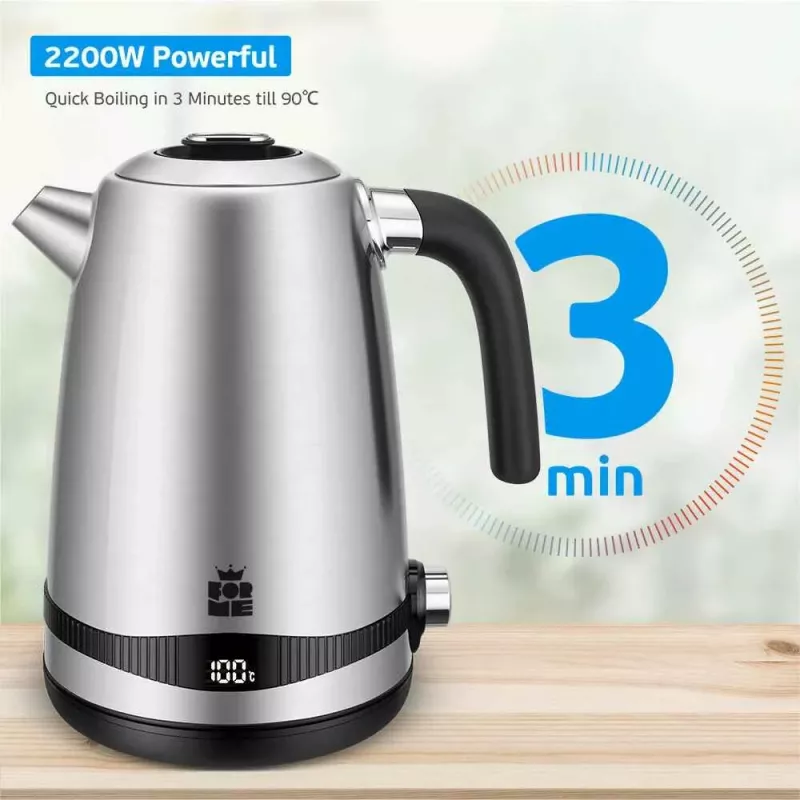 Elektrická kanvica Forme FKS-817 1,7 l 2200 W čierna