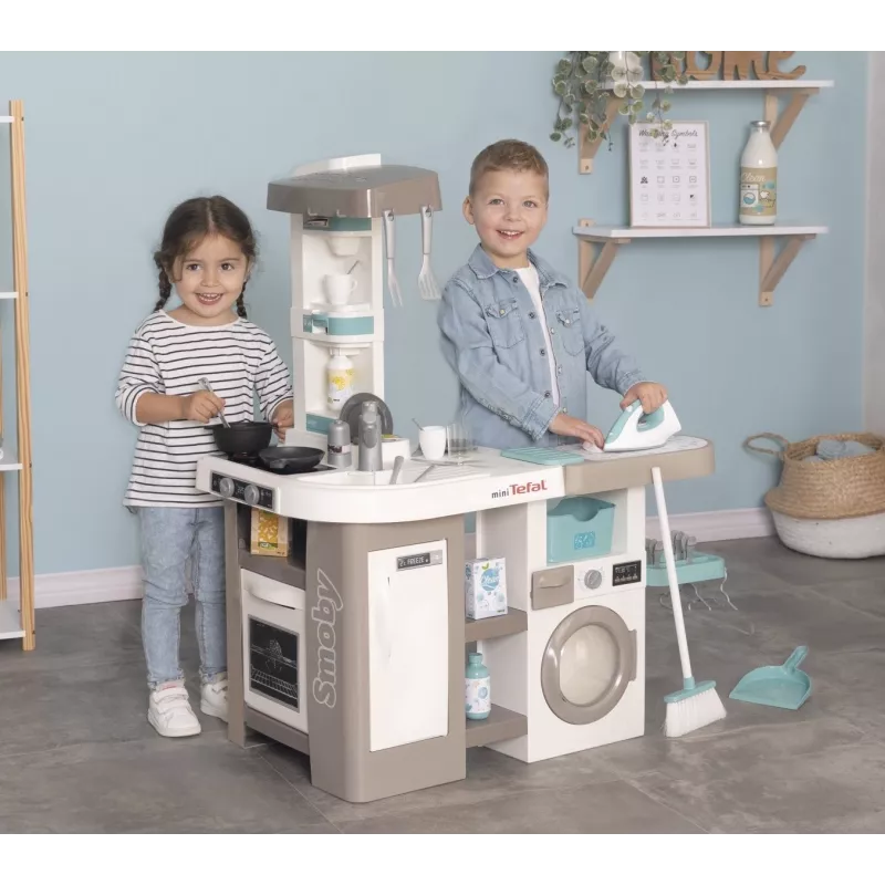 Smoby 311050 detská kuchynka s pracím priestorom a príslušenstvom