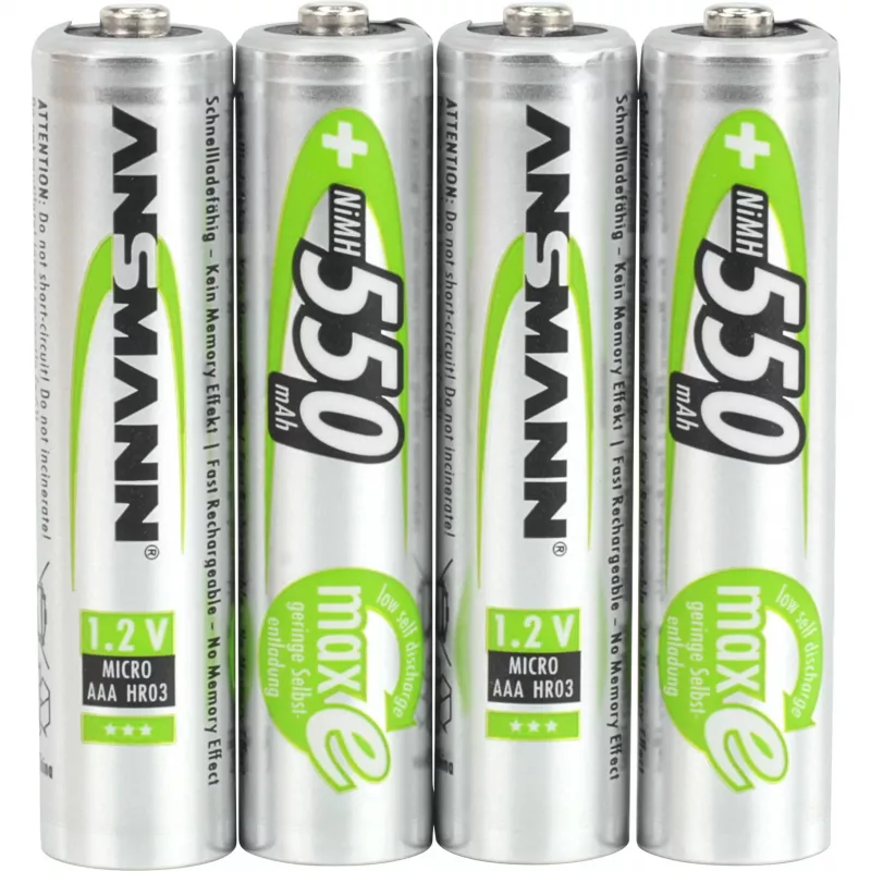 Batéria Ansmann blister 4 X Accu AAA 550 mAh