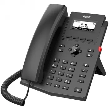 IP telefón Fanvil X301G čierna